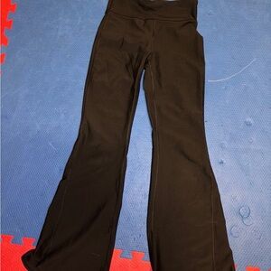 Chic Black Flared Pants